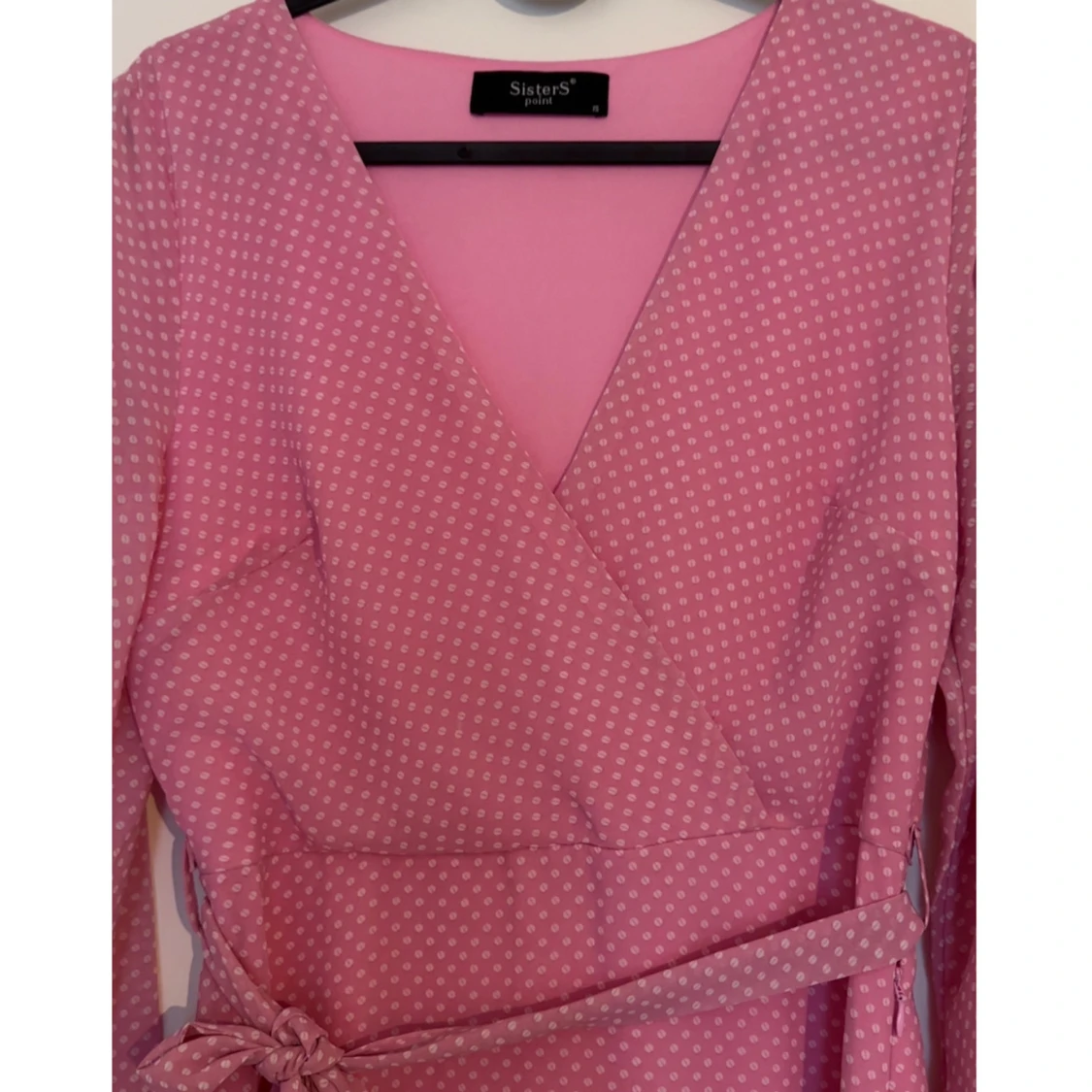 Rosa omlottklänning SisterS Point - 3