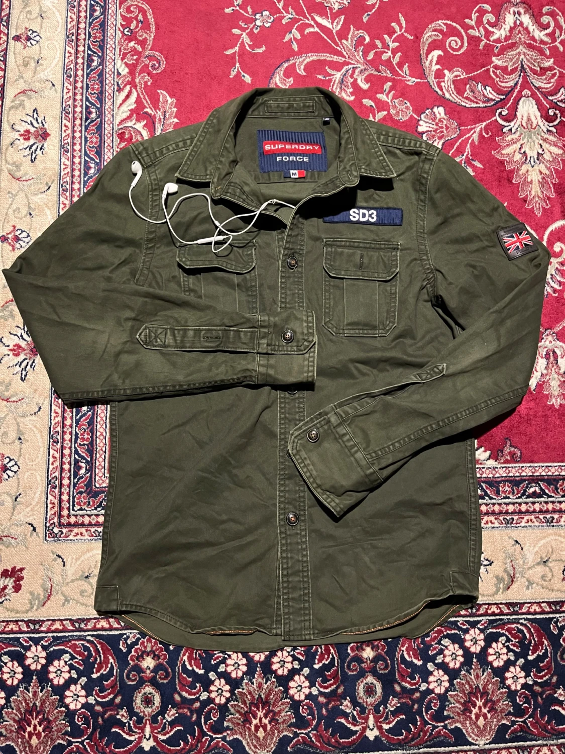 Militär overshirt från Superdry