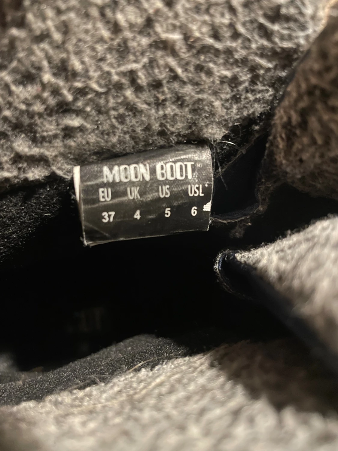 Mörkblå Moon Boot vinterboots - 4