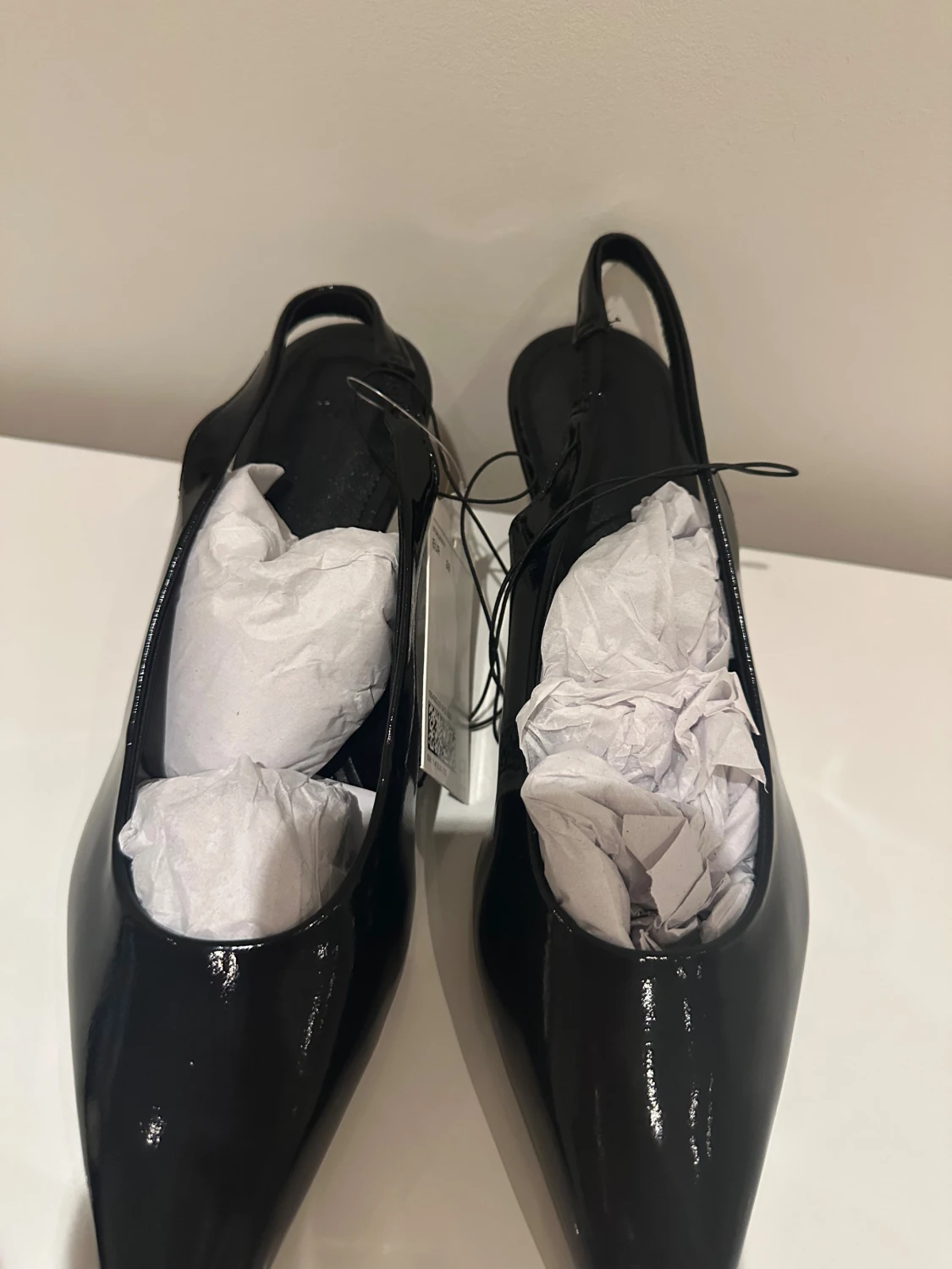 Kitten heels med spetsig tå - 2