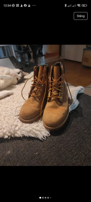 Vinterskor Timberland  - Timberland vinterskor tjej stl 37. Knappt andvända.