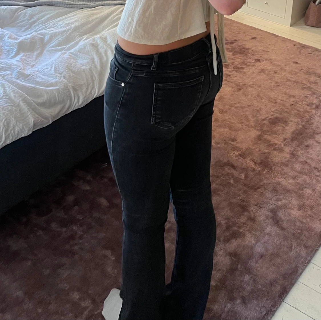 Lågmidjade jeans - 1