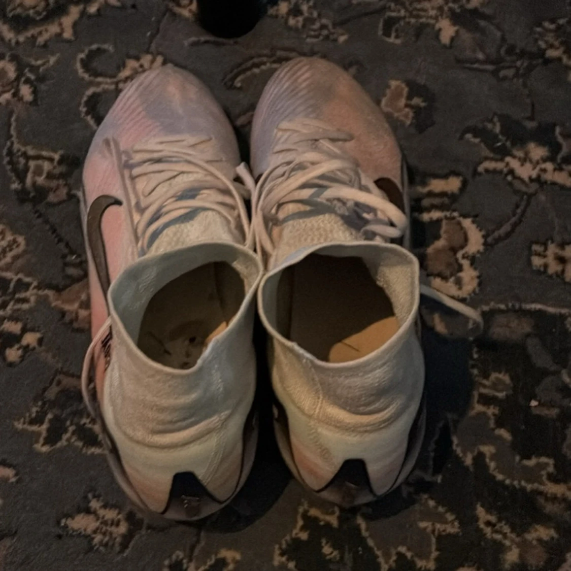 Nike vita fotbollsskor med högt skaft - 3