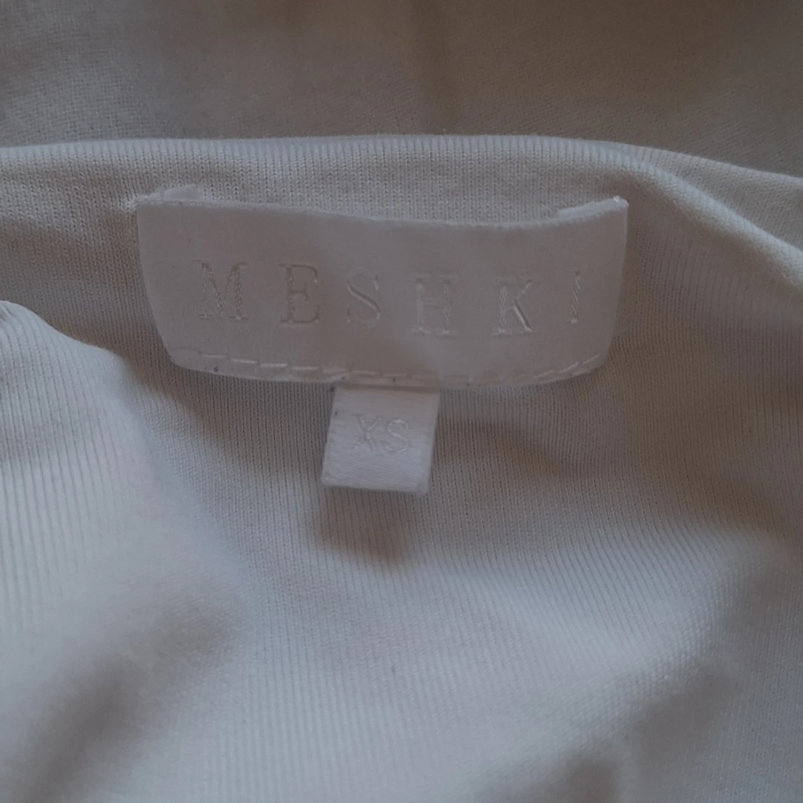 Vit tube topp från Meshki XS - 2