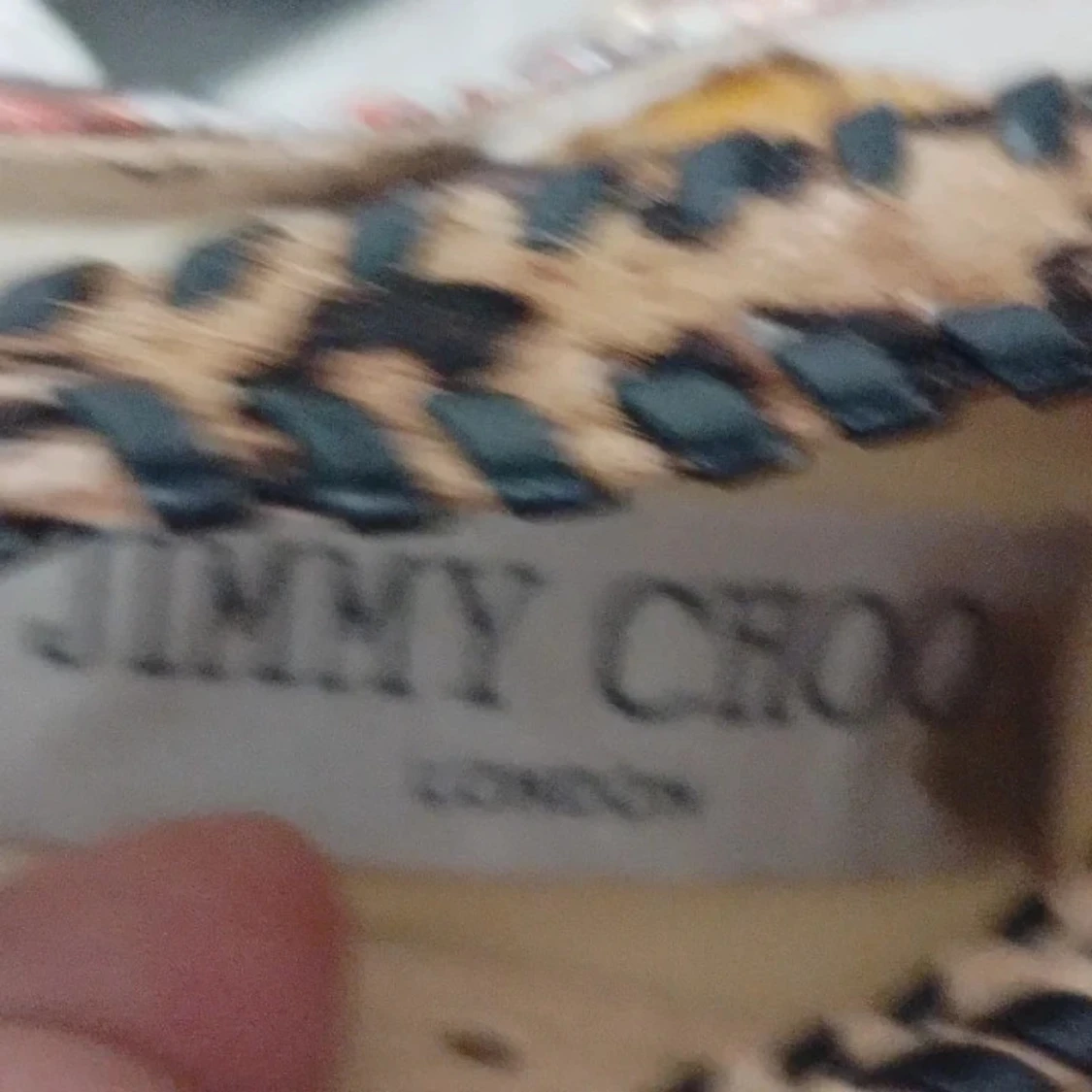 Jimmy Choo sandaler med kilklack, stl 36 - 2