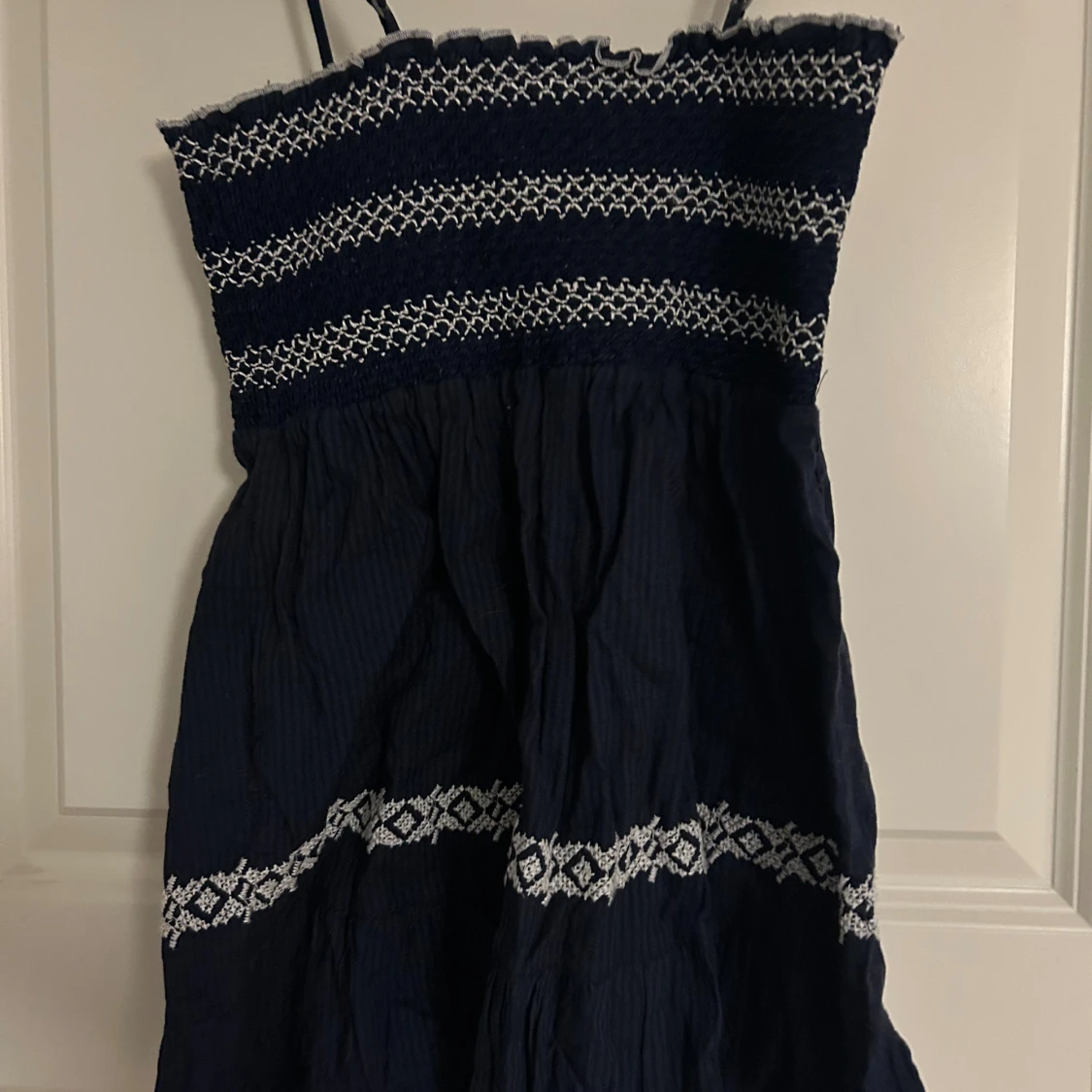 Marinblå långt linne från Vila XS - 1