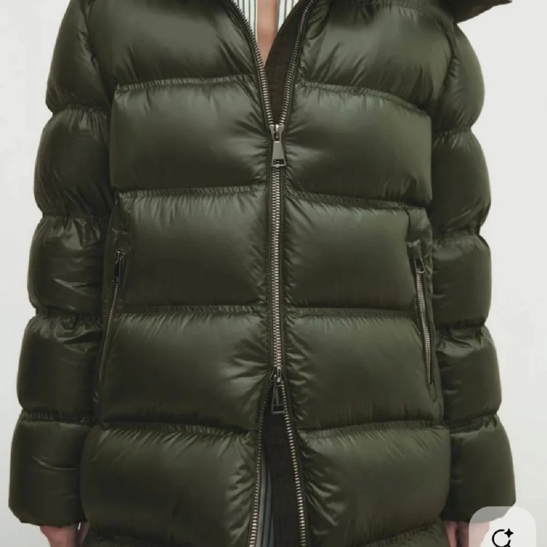 Grön Massimo Dutti jacka  - 3