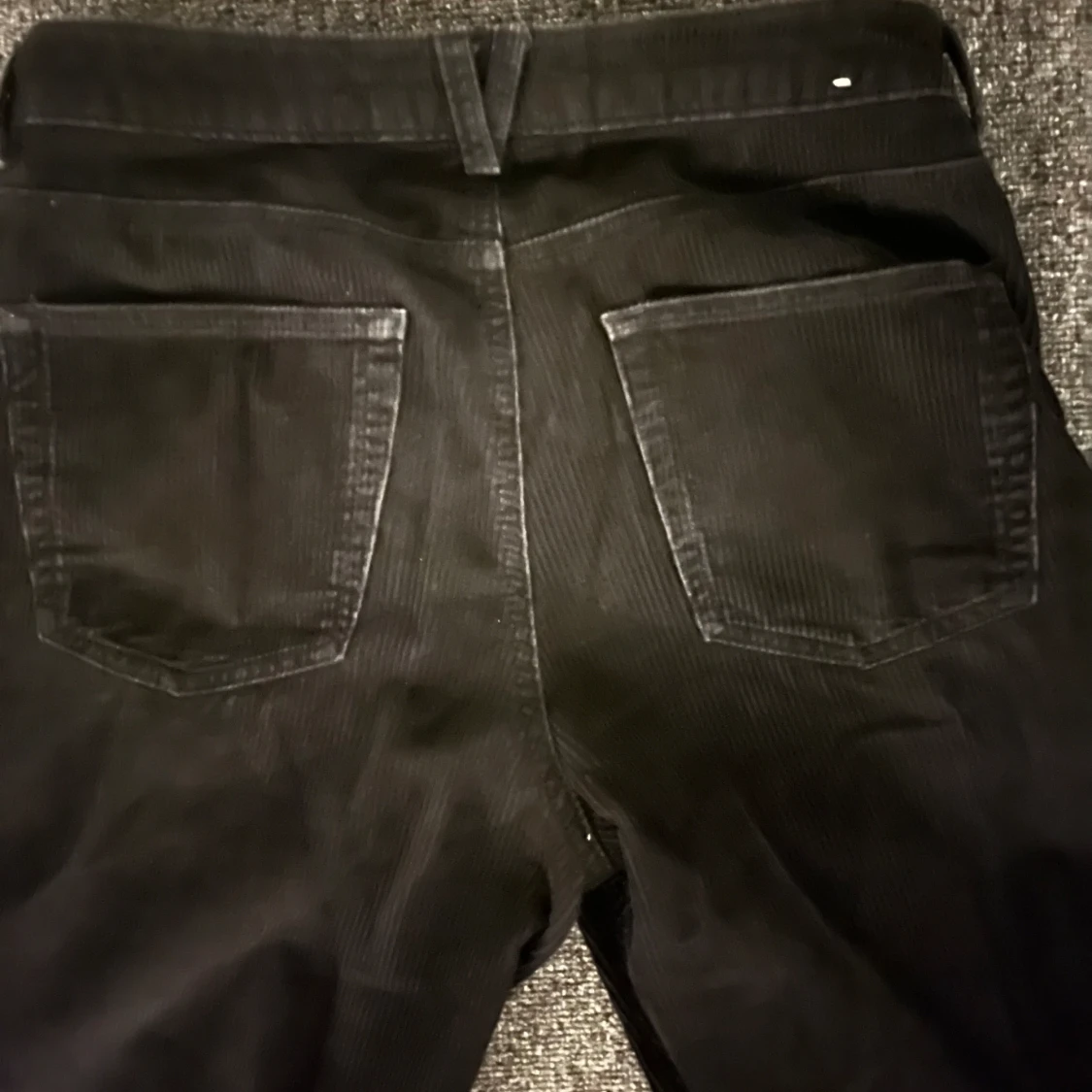 Svarta manchesterbyxor valient  - 2