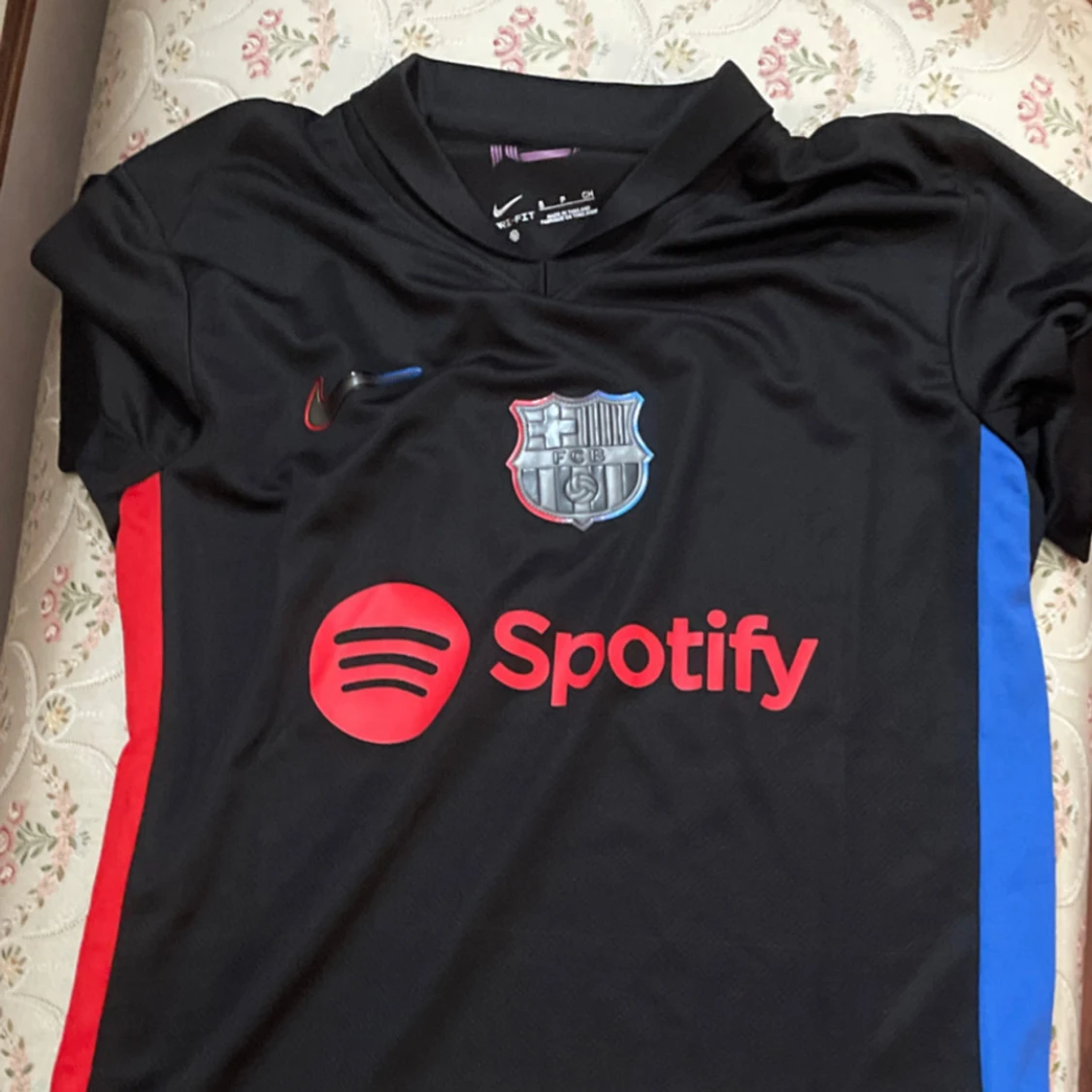 FC Barcelona svart Nike fotbollströja - 1