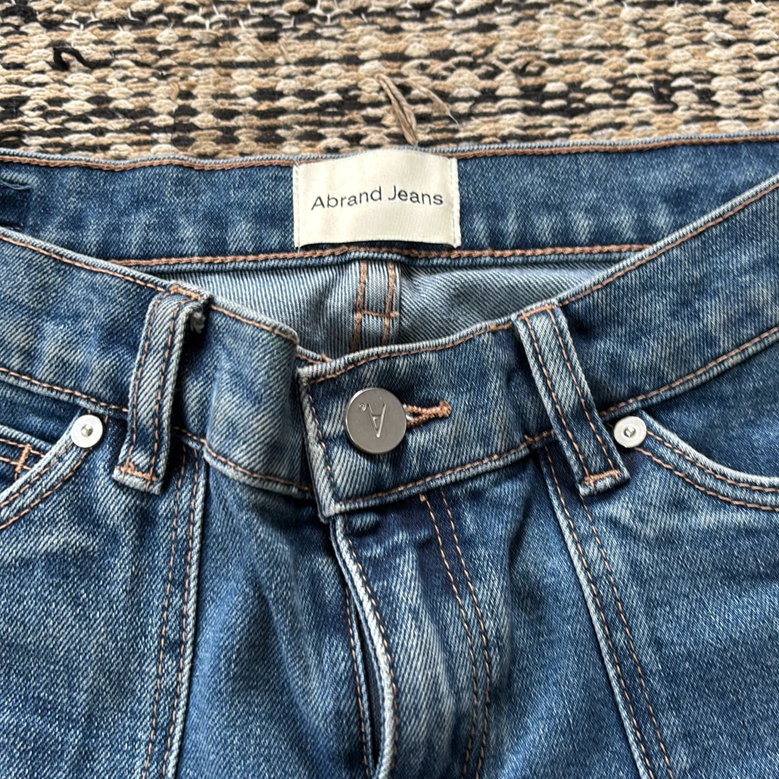 Blå straight jeans från Abrand Jeans - 3