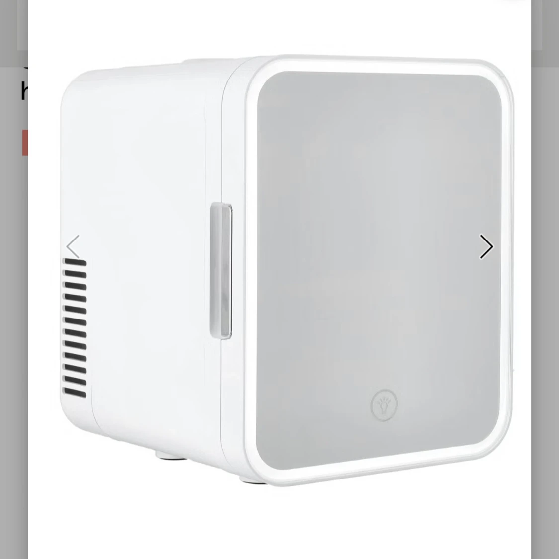 Mini Beauty Fridge med LED-spegels