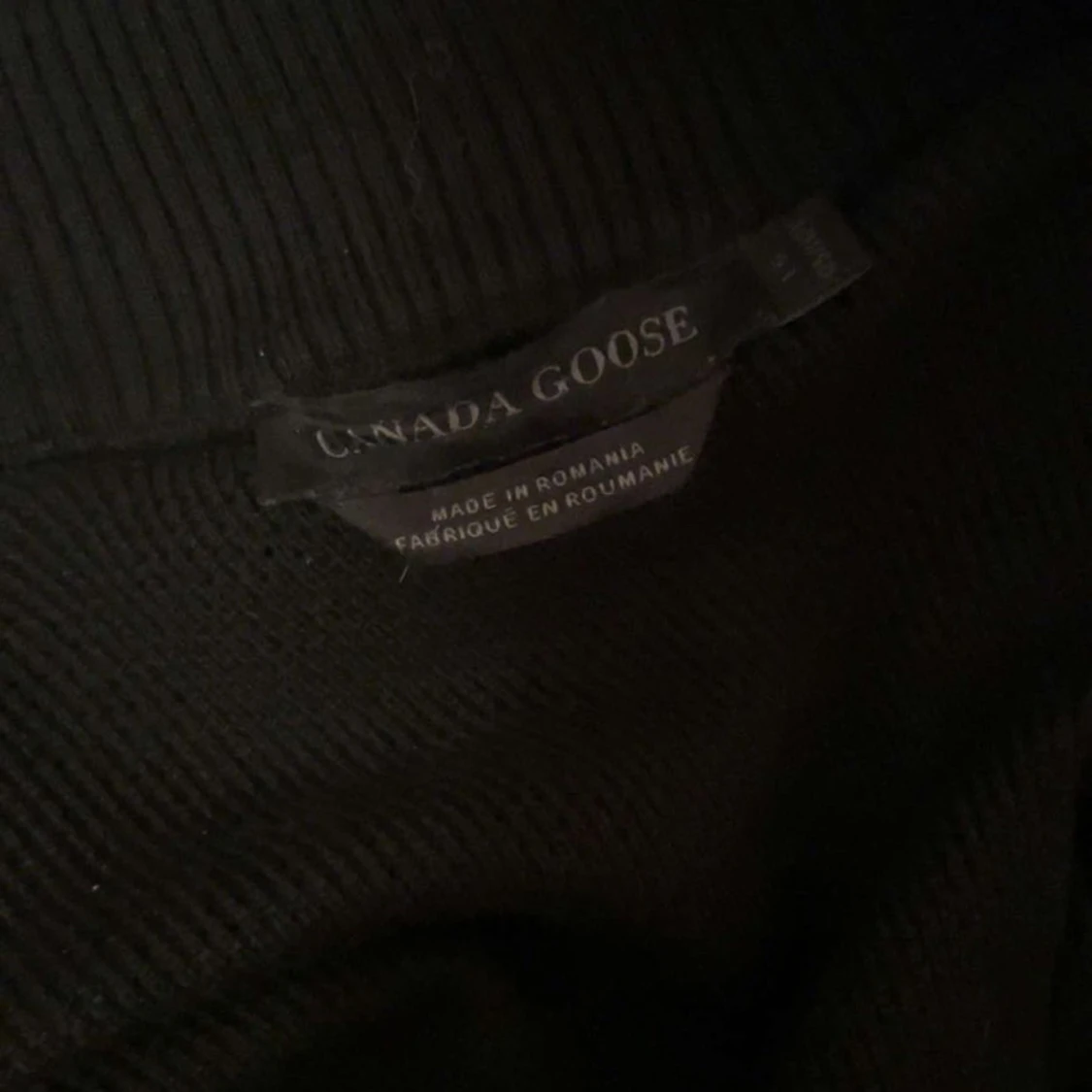 Svart Canada goose cardigan - 4
