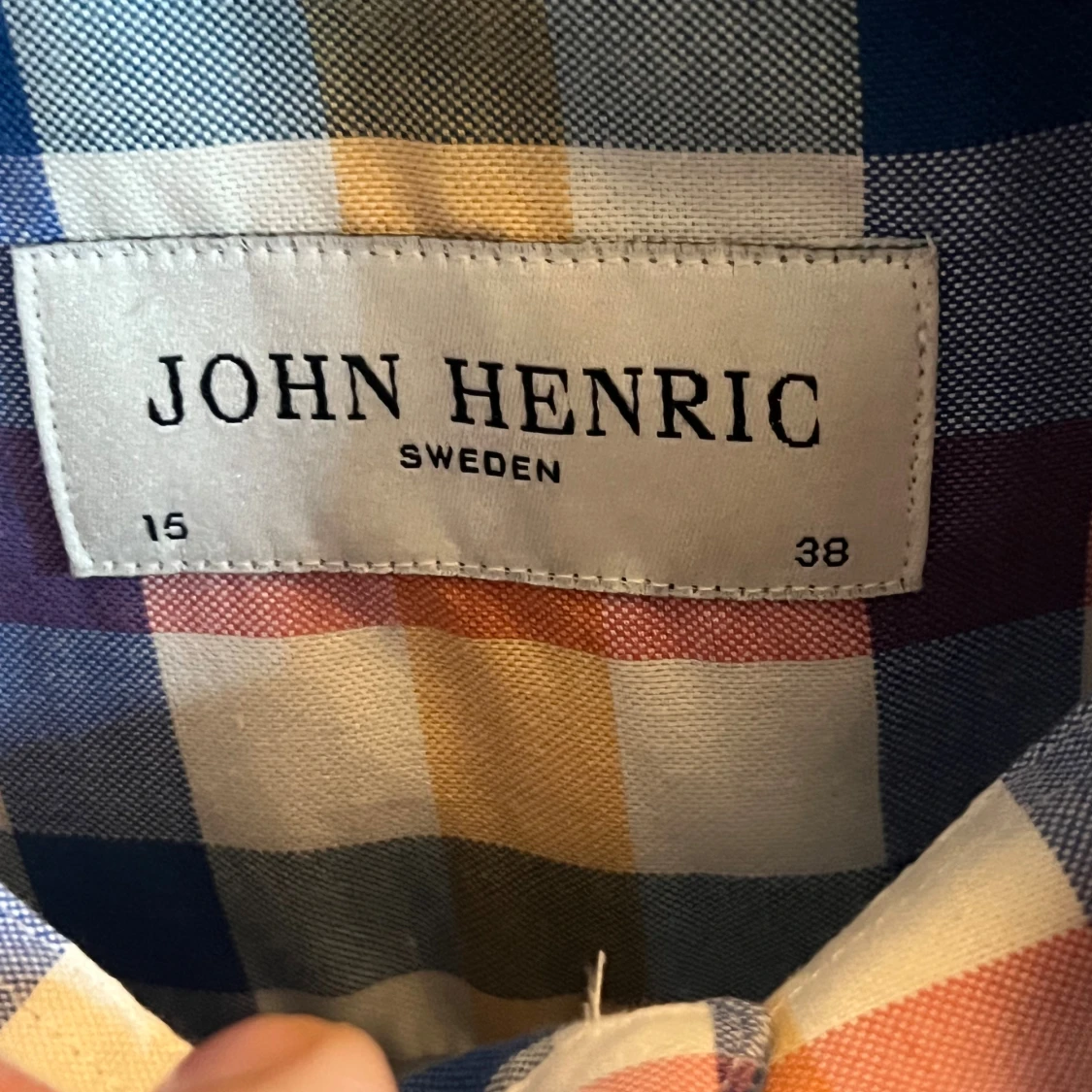 Rutig skjorta från John Henric - 2