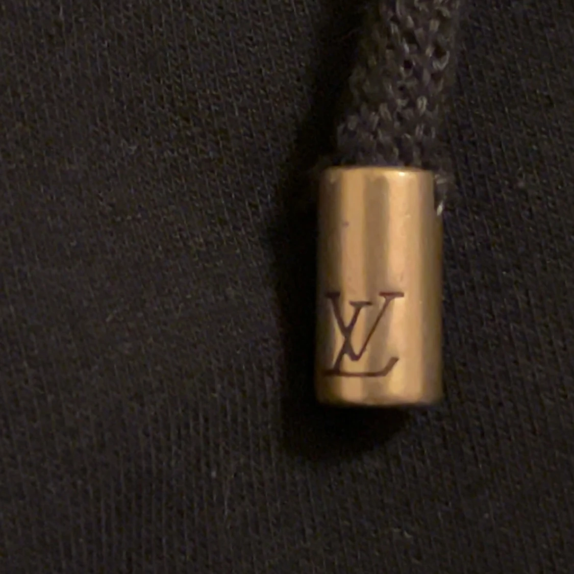 Svart byxa i monogrammönster - 3