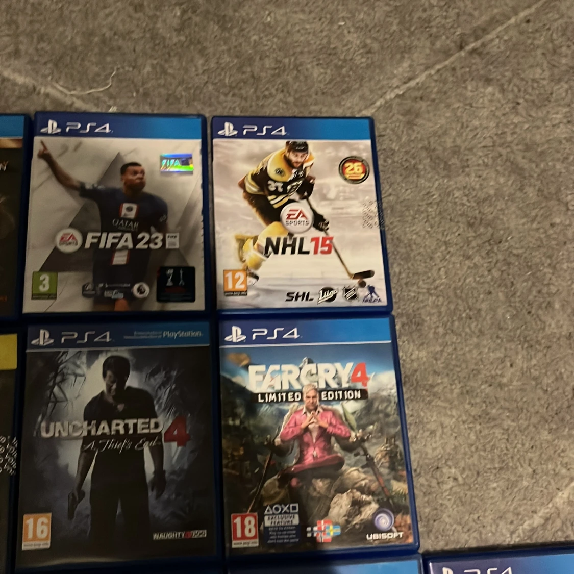 PS4 Spelpaket - 16 titlar - 2