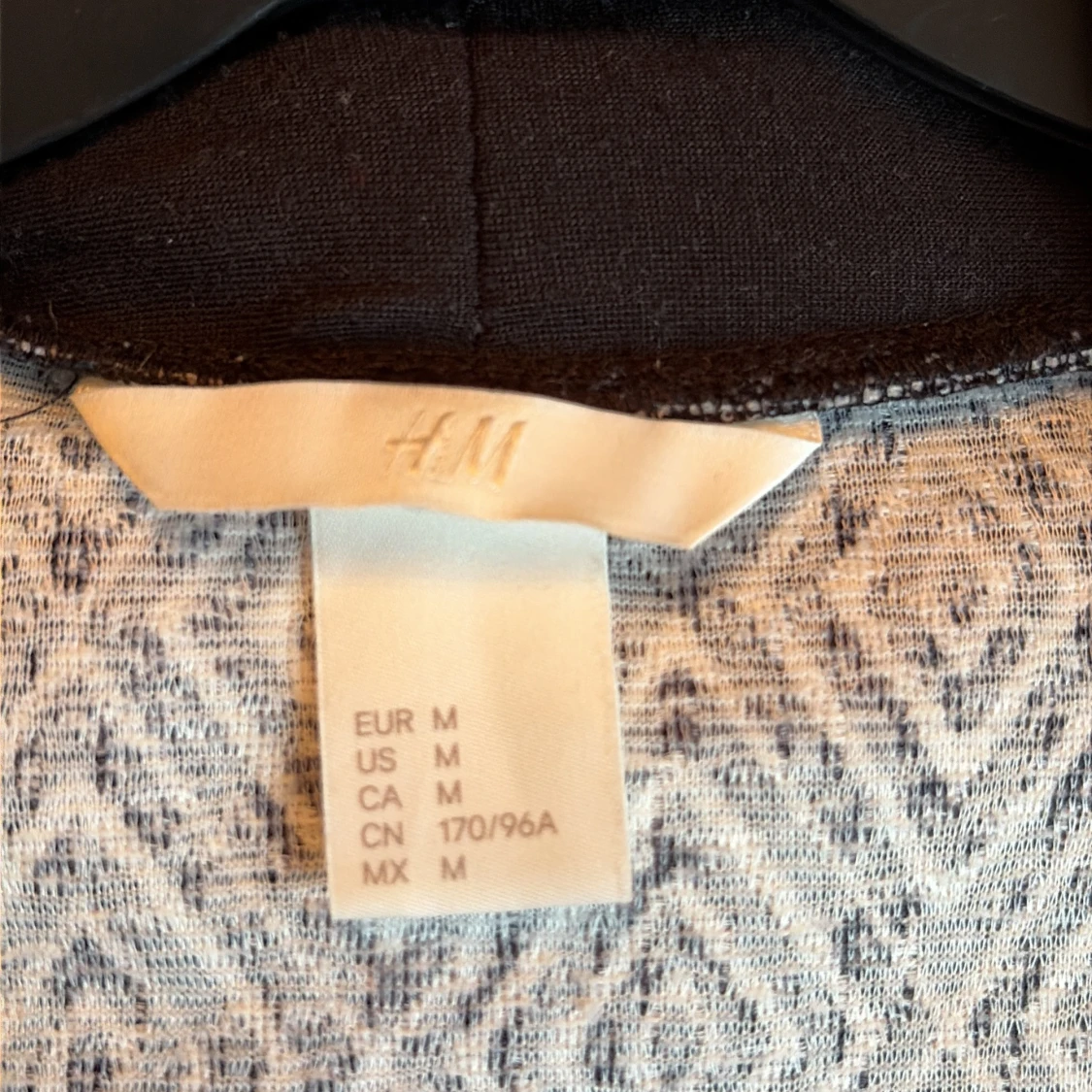 Svartvit cardigan jacka från H&M - 2