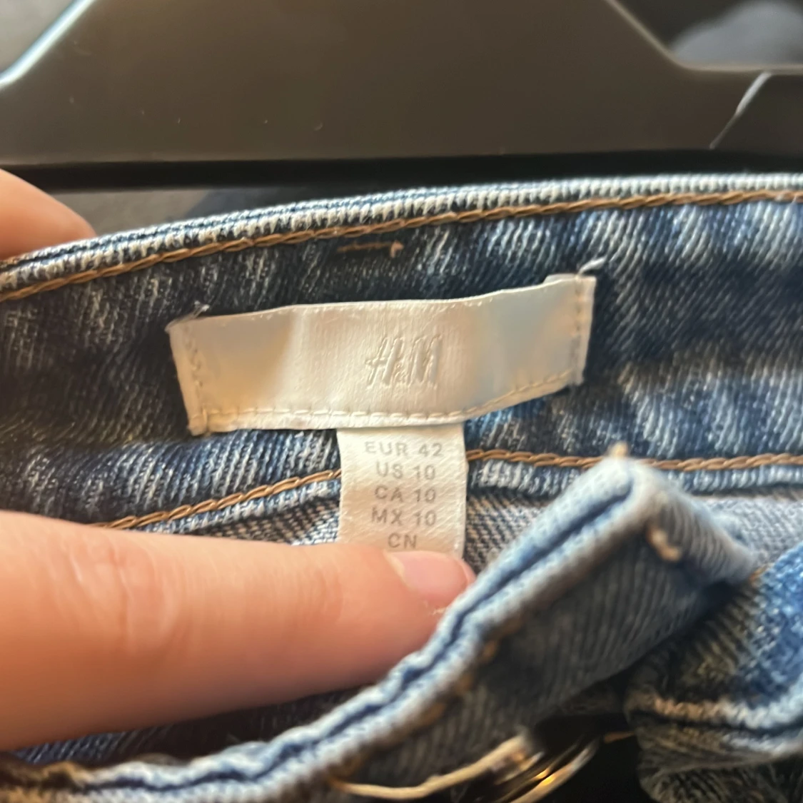 Wide jeans storlek 42 - 3