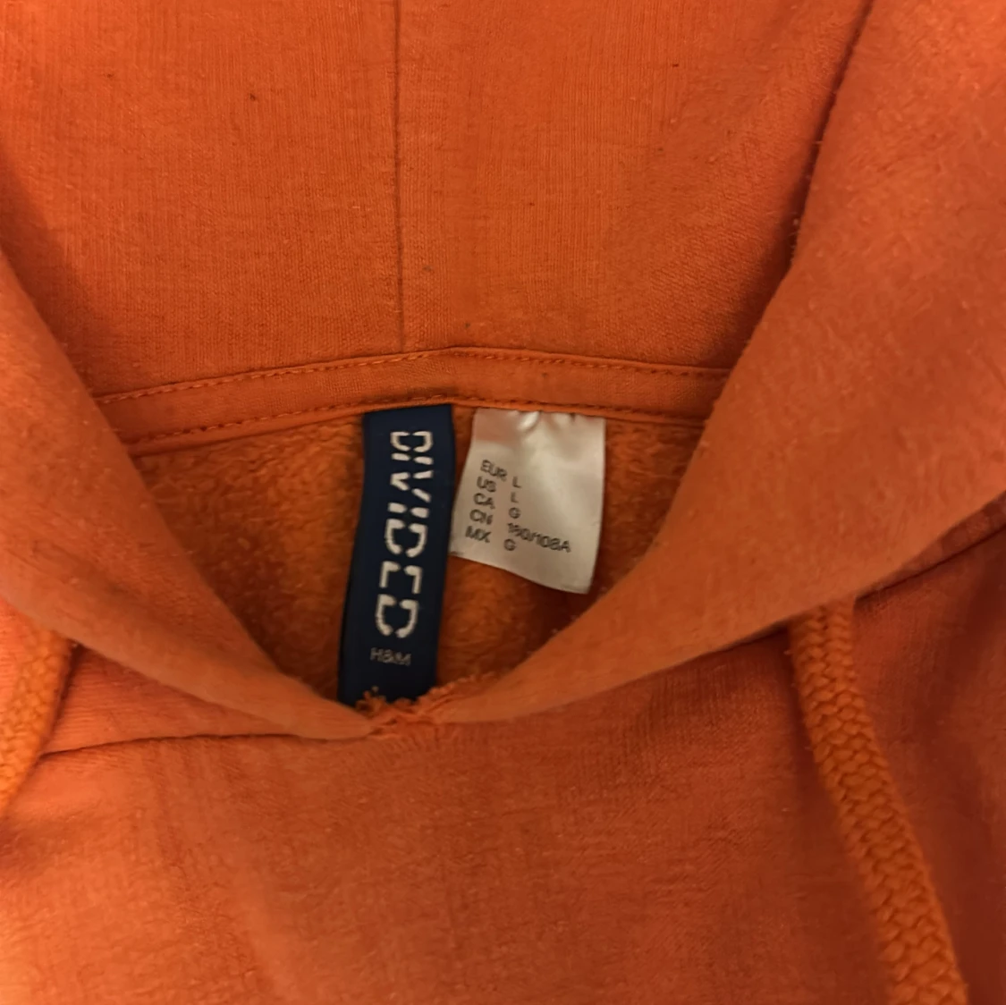 Orange hoodie från H&M Divided - 2