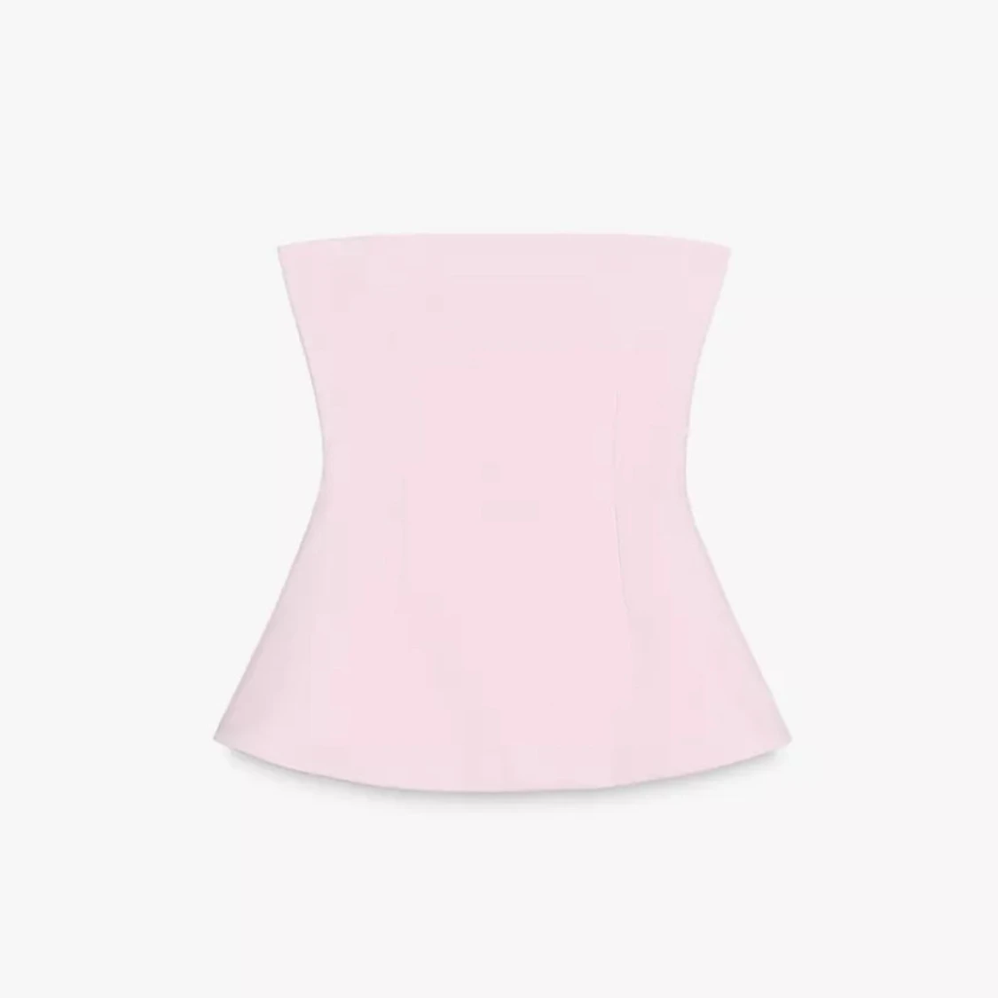 Ljusrosa bandeautopp från Zara - 2