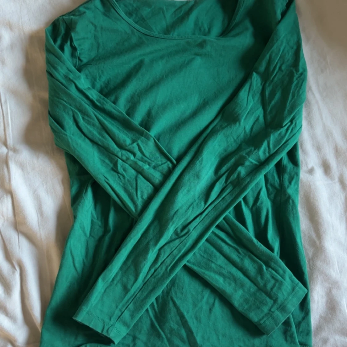 Grön o beige tröja - 1