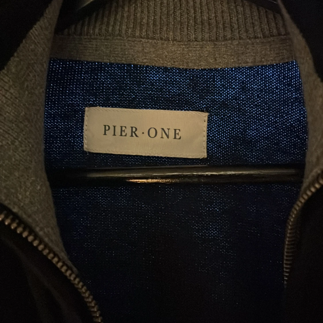 Svart kofta med dragkedja Pier One - 2