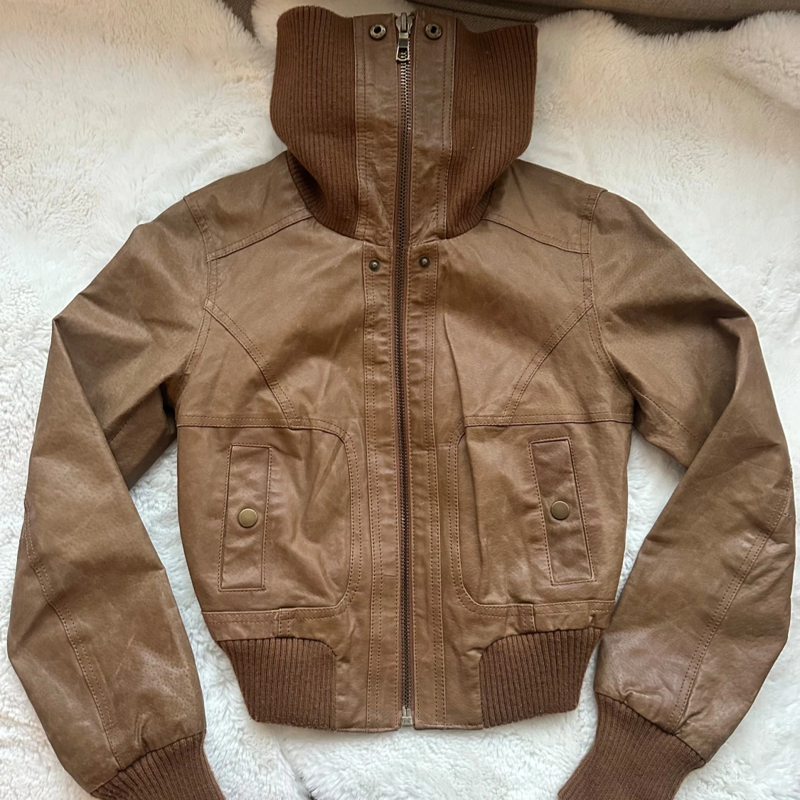 Brun fin jacka - 1