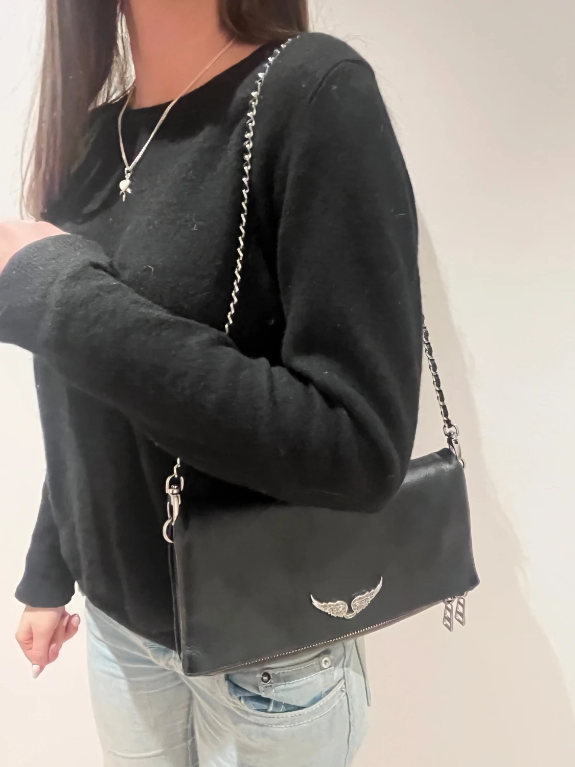 Svart axelväska Zadig & Voltaire - 1