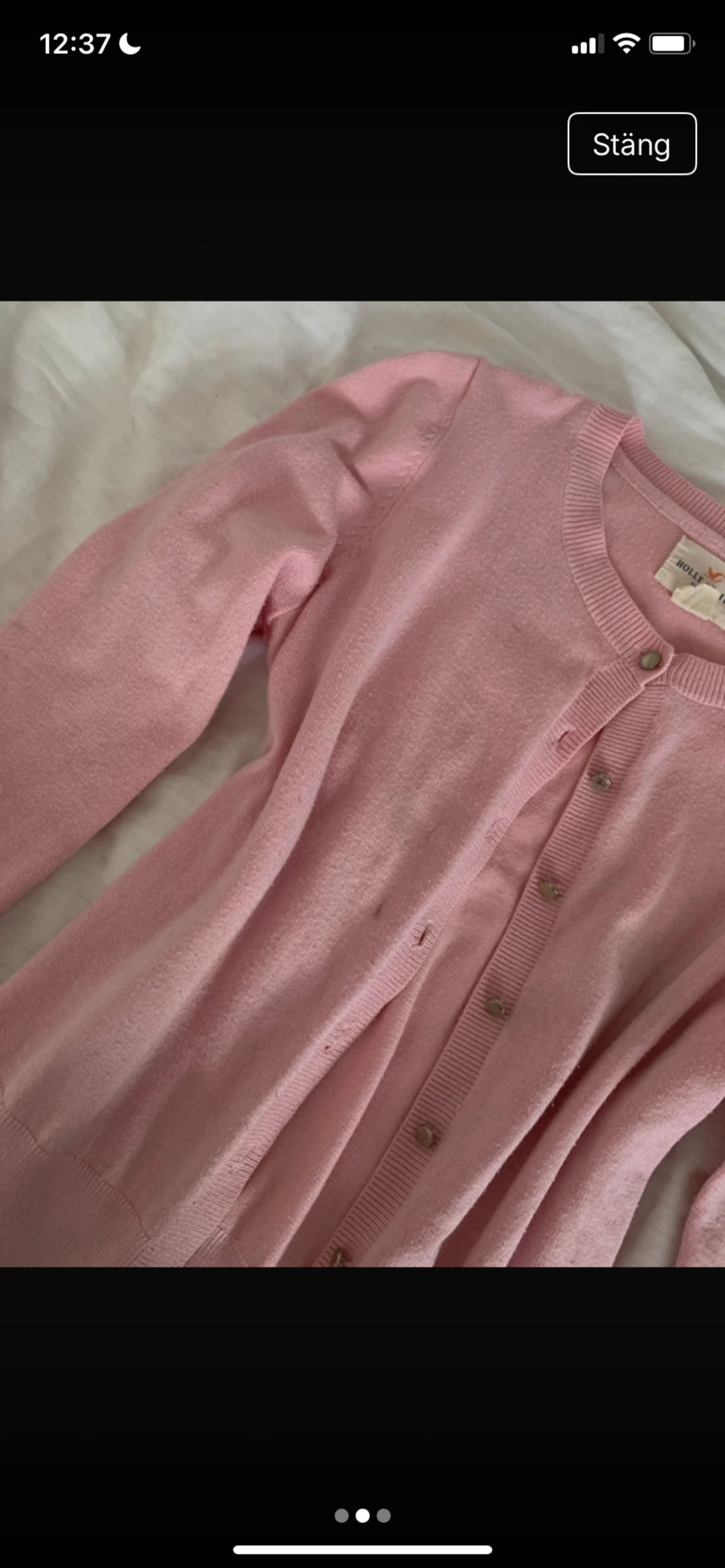 Ljusrosa kofta från Holly & White XS - 1