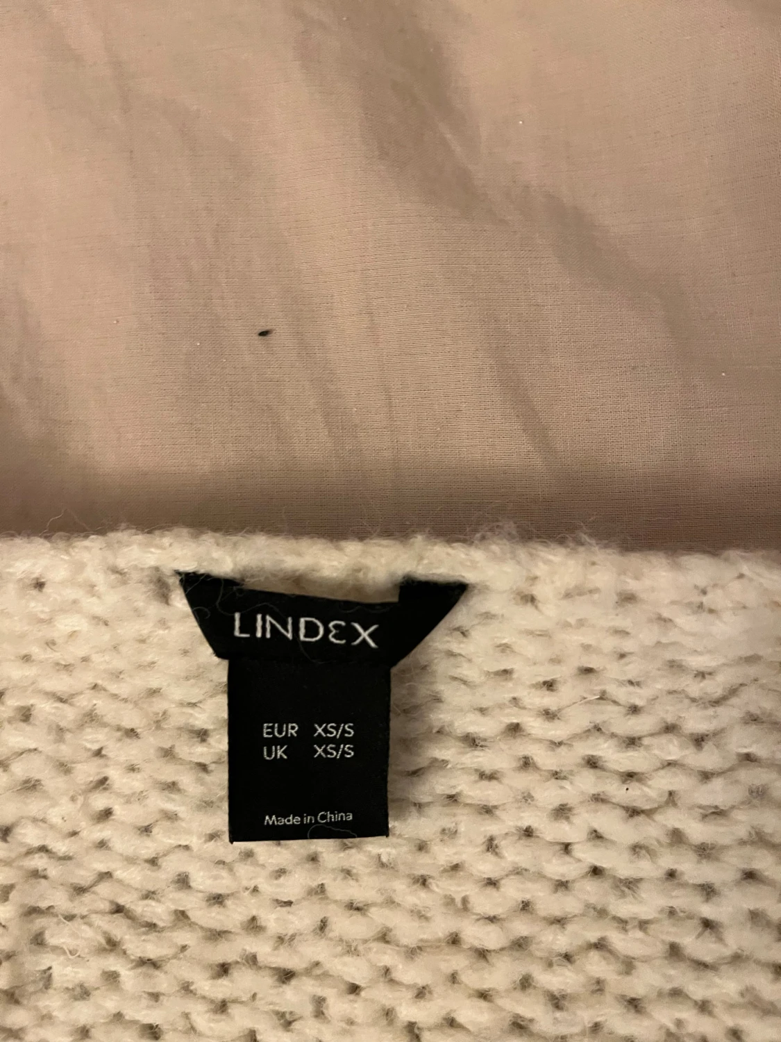 Randig stickad kofta från Lindex - 2