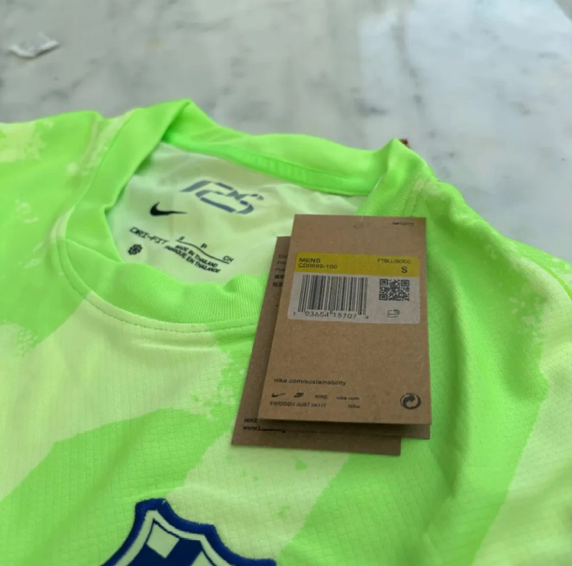 Barcelona Nike fotbollströja S - 1