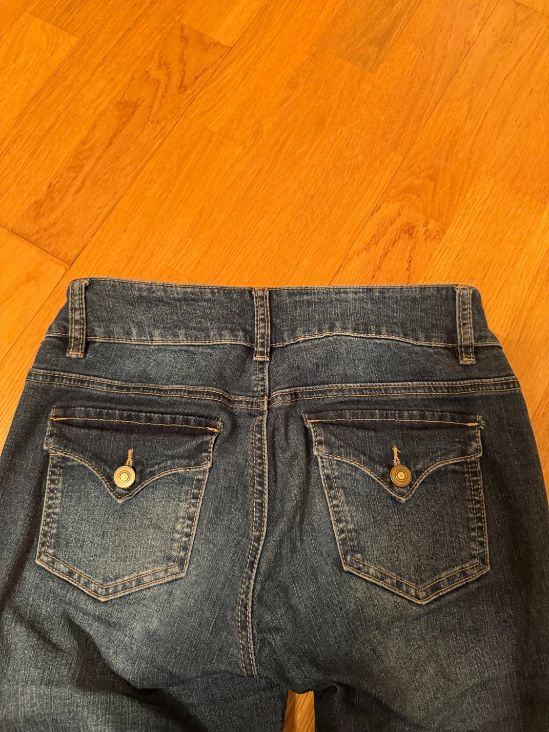 Lågmidjade jeans - 2