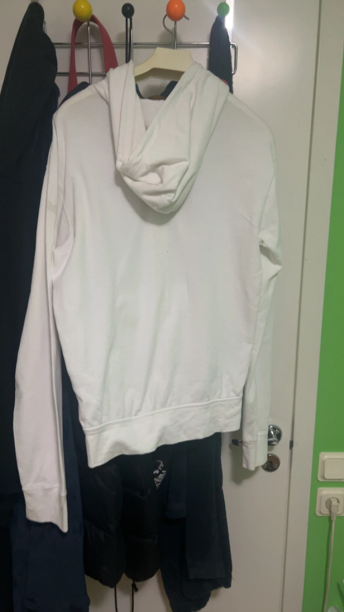 Ralph Lauren Zip Up Vit  - 1