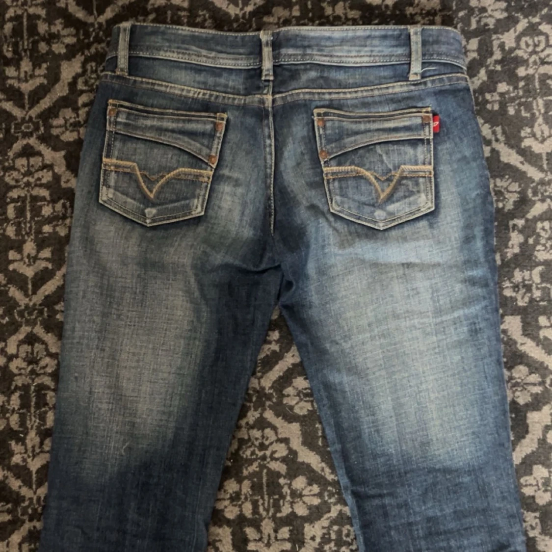 Lågmidjade vintage jeans - 2