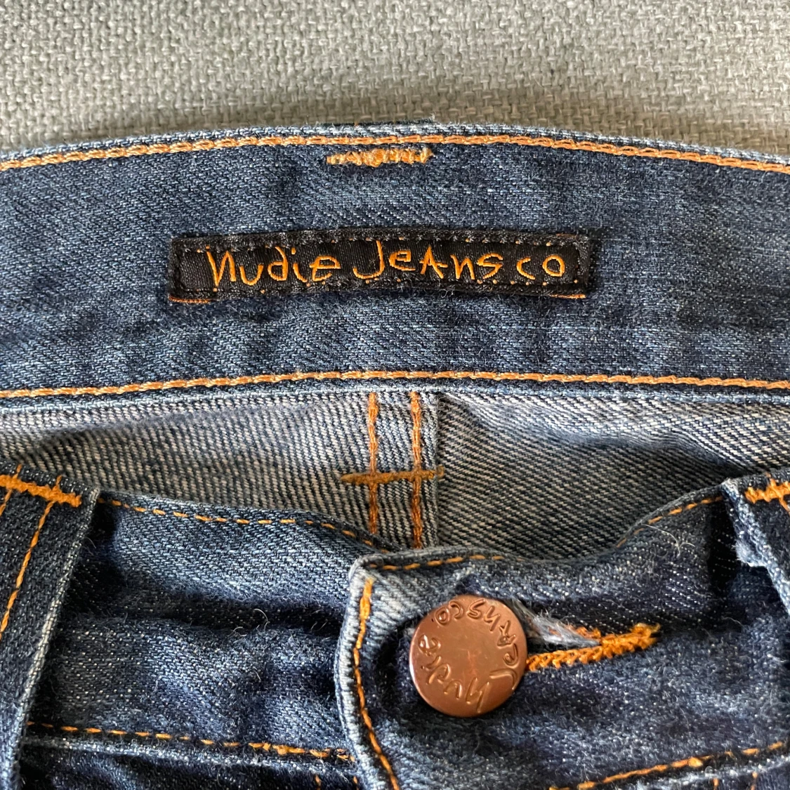 Mörk Blå jeans från Nudie Jeans Co - 1