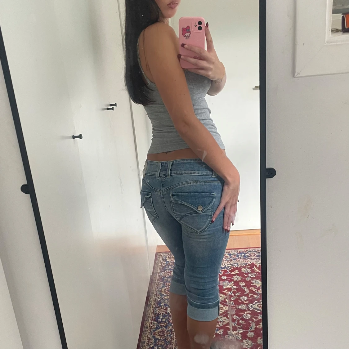 Capri jeans