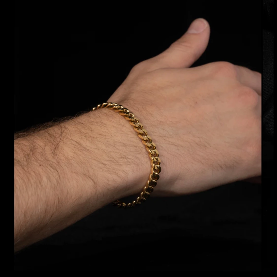 Kejsar 18k guldplaterat armband  - 3