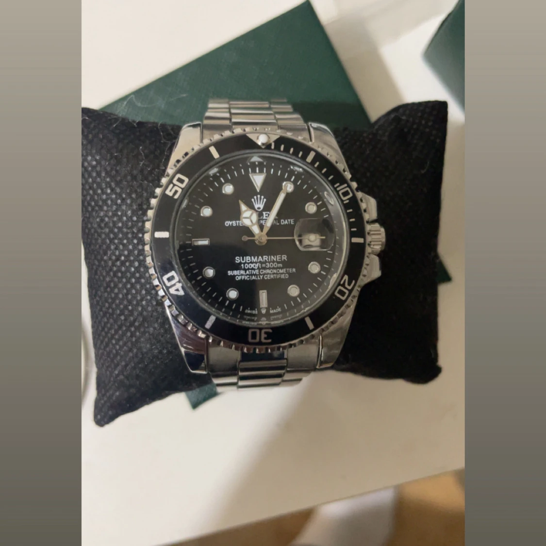 R0LEX Submariner svart 