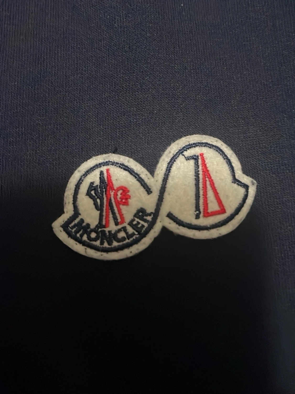 Mörkblå sweatshirt från Moncler - 1