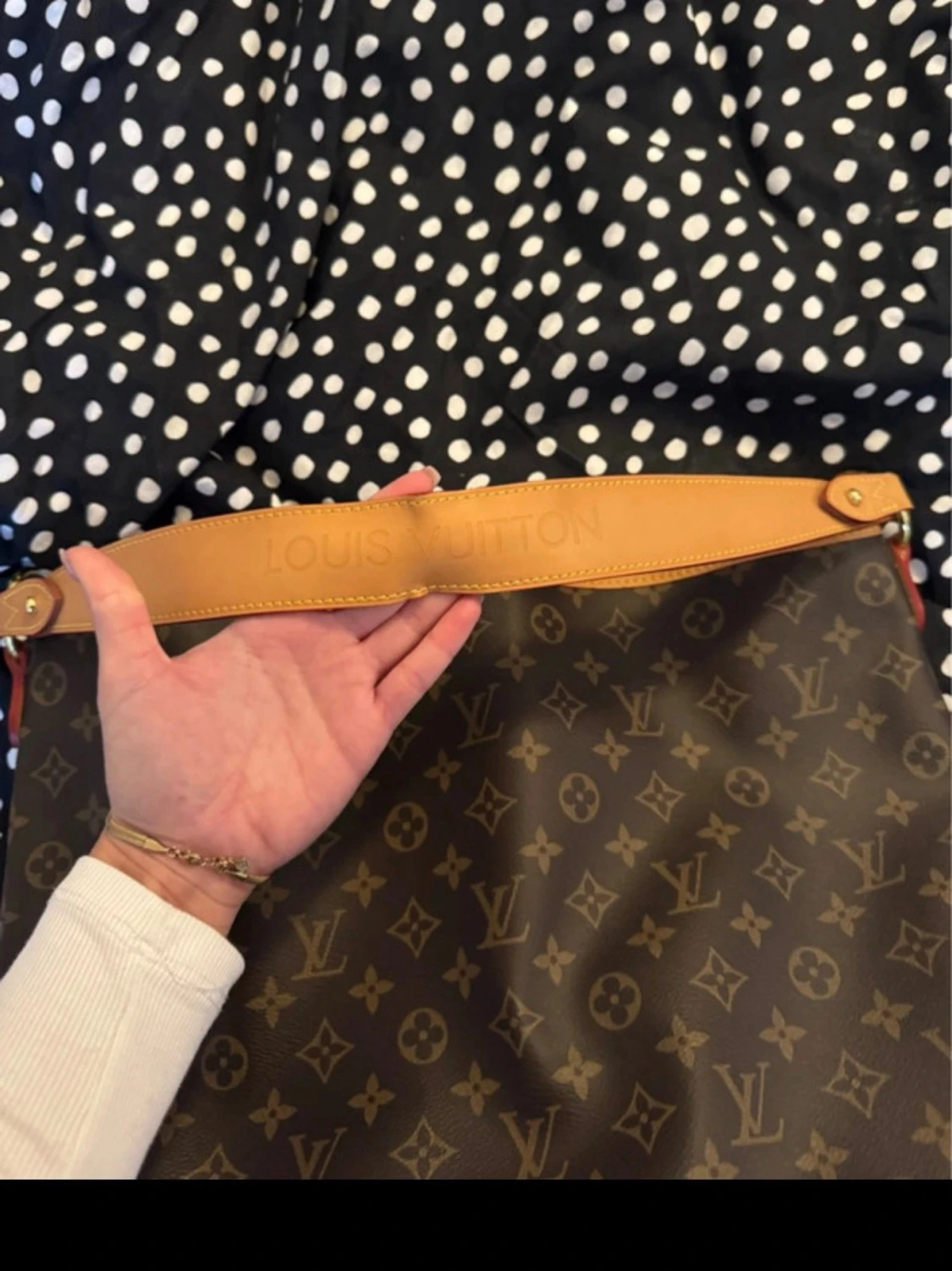  monogram axelväska - 2