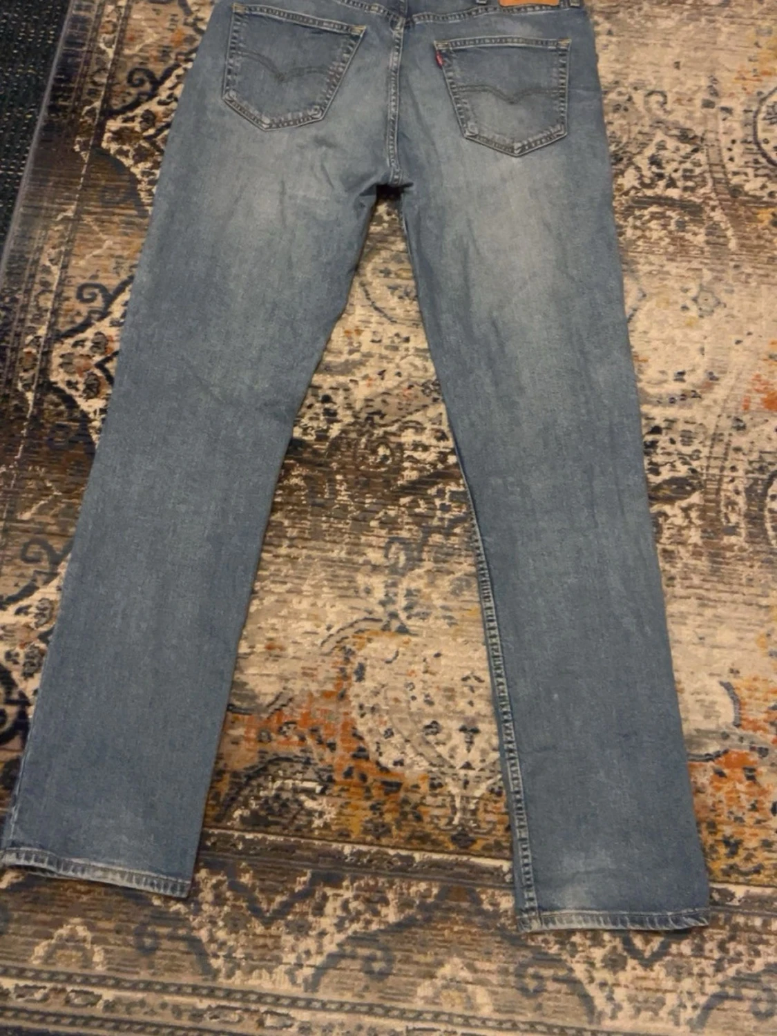 Levi's 501 ljusblå jeans straight fit - 2