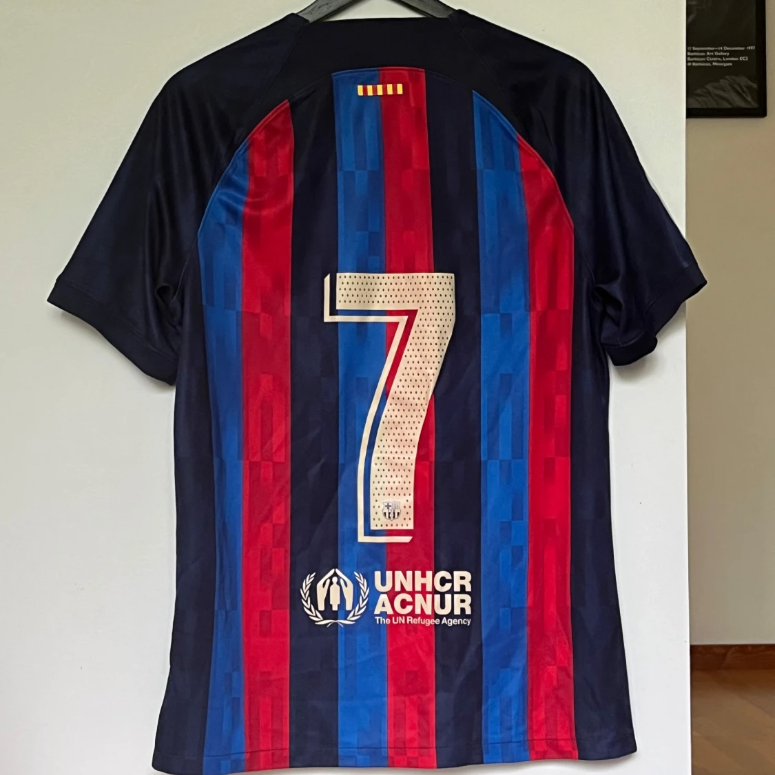 FC Barcelona matchtröja Nike blå/röd - 1