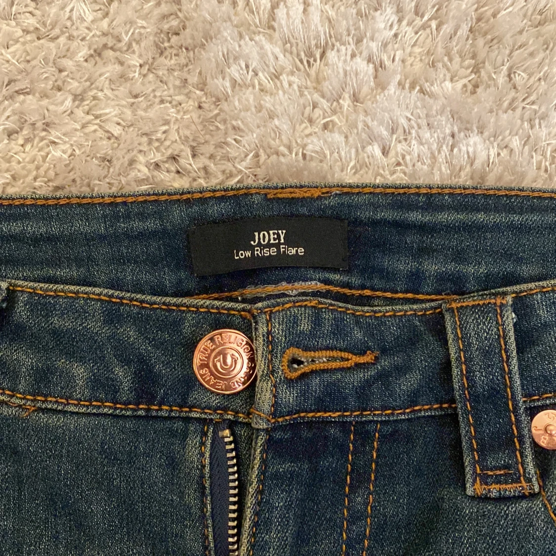 True Religion Joey Low Rise Flare Jeans - 2