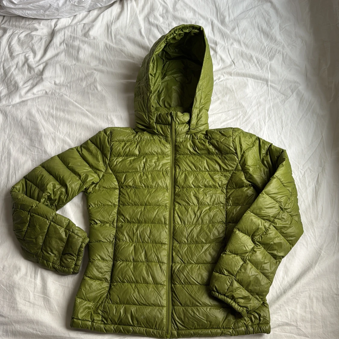 Grön dunjacka från Benetton