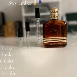 Swy amber sample - Bra för dig som vill utforska doften om du vill ha mindre ml skriv i dm