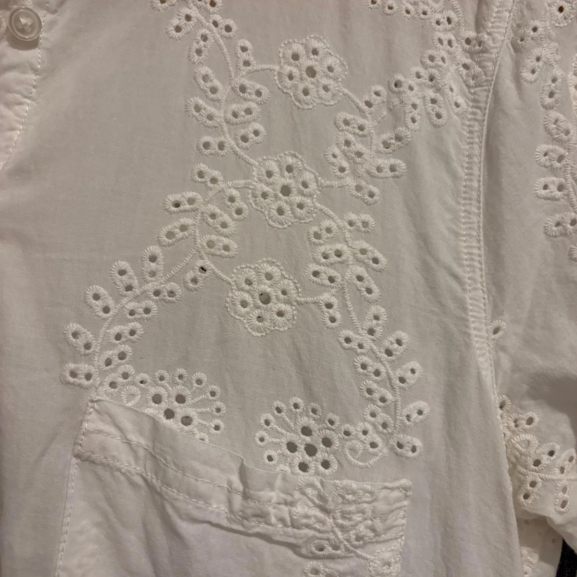 Vit broderad skjorta Soyaconcept - 2