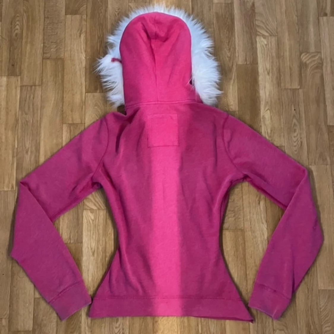 Rosa Hollister zip med päls  - 1