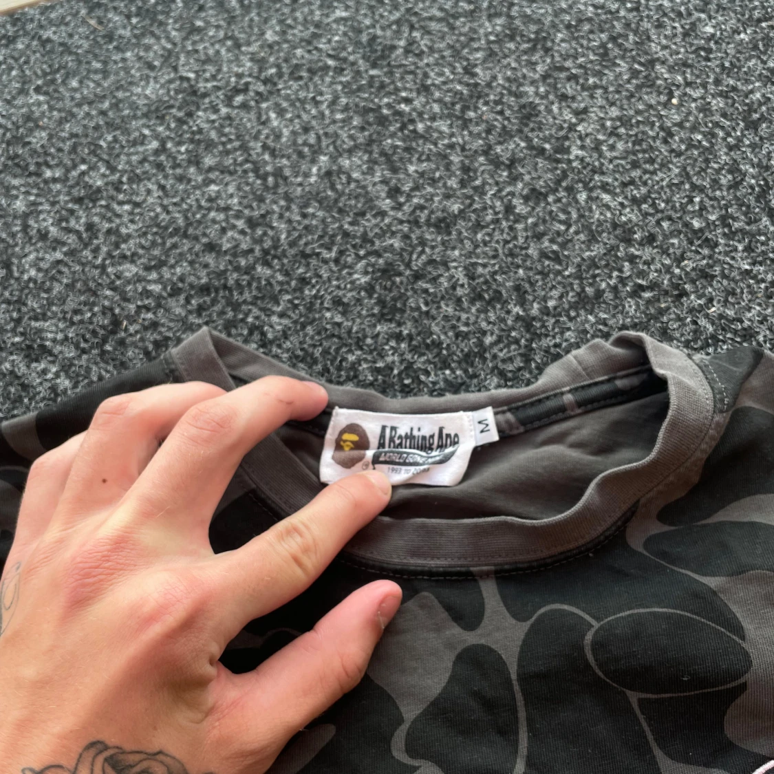 BAPE T-shirt – Football Jersey Style - S - 2