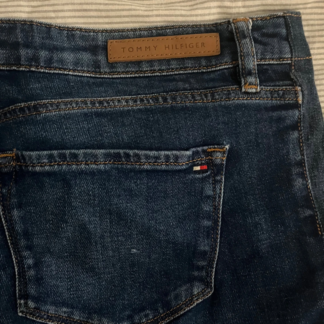Blå denimshorts Tommy Hilfiger - 2