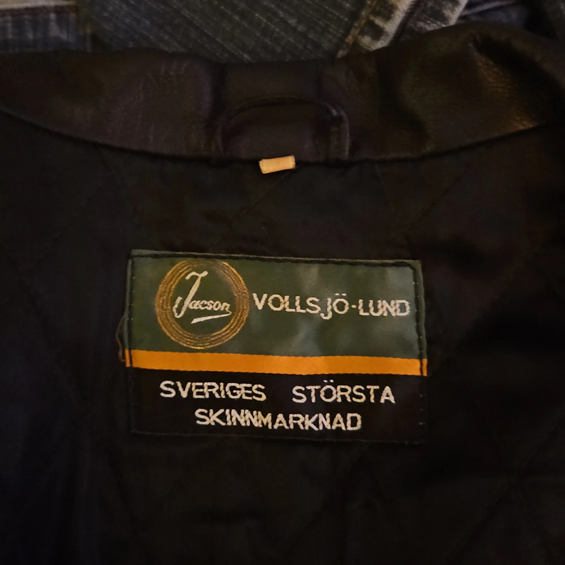 Längre Skinnjacka vintage - 2