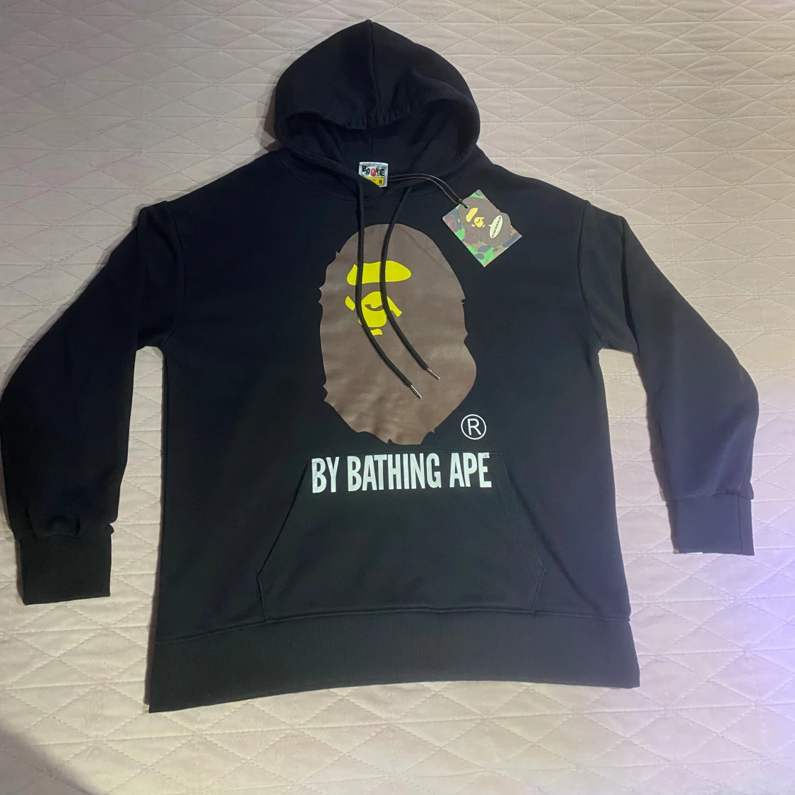 Svart Hoodie från Bape